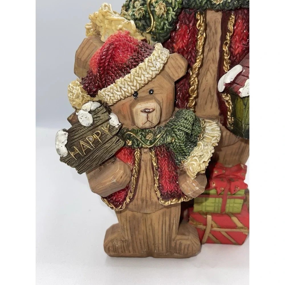 Christmas Santa Bears Figures 12